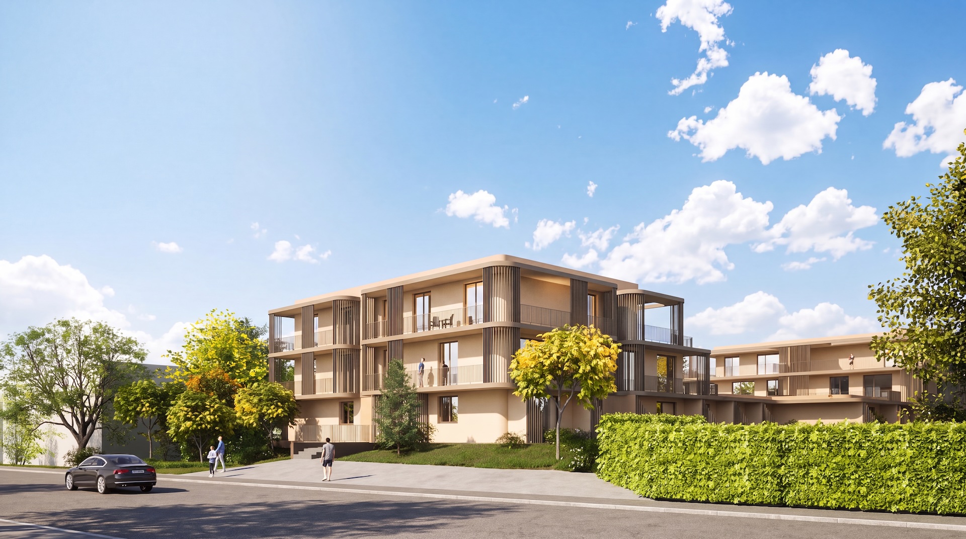 ČIMICE LIVING – rezidence s balkony a zelení